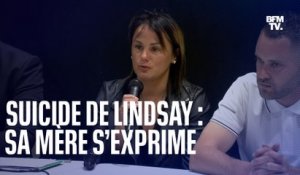 Harcèlement scolaire: les mots déchirants de la mère de Lindsay, trois semaines après le suicide sa fille