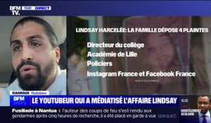 Harcèlement: "Lindsay a ouvert son cœur mais personne ne l'a écoutée, sauf sa famille", déplore le Youtubeur "Ramous" qui a participé à la médiatisation de l'affaire