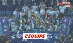 Le Havre promu en Ligue 1, les images de leur célébration - Foot - L2