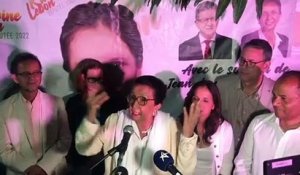 Huguette Bello salue la victoire de la NUPES à La Réunion