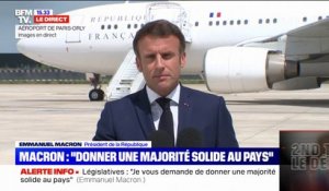 Emmanuel Macron appelle les français à aller voter: "Aucune voix ne doit manquer à la République"