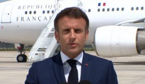 Macron appelle au "sursaut républicain" face à la Nupes de  Mélenchon