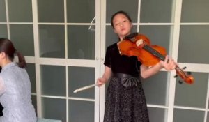 Mingshu Wei - Pietro Nardini Sonata in F minor Allegro moderato