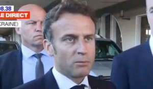 Emmanuel Macron est arrivé à Kiev: "C'est un message d'unité européenne adressé aux Ukrainiens, de soutien"