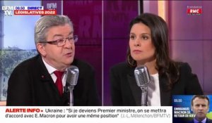 BFMTV : Jean-Luc Mélenchon très sûr de lui