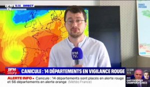 François Jobard (Météo France) sur la canicule: "On attend la fin de cet épisode dans le courant de la journée de lundi"