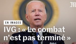 « Le combat n'est pas terminé » : Joe Biden appelle les Américains à restaurer Roe vs Wade