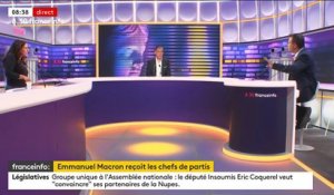 Résultats des législatives, entente à gauche, percée du RN... Le 8h30 franceinfo d'Olivier Faure