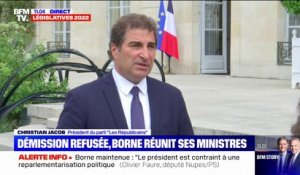 Christian Jacob, président du parti "Les Républicains": "Il n'est pas question de rentrer dans une logique de pacte"