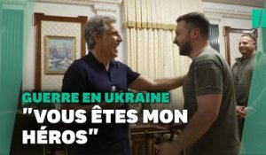 Ben Stiller rencontre Volodymyr Zelensky à Kiev