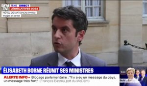 Gabriel Attal répond à Jean-Luc Mélenchon après ses propos sur la première ministre