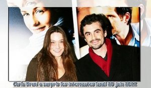 Carla Bruni - la femme de Nicolas Sarkozy s'affiche au restaurant avec son ex Raphaël Enthoven