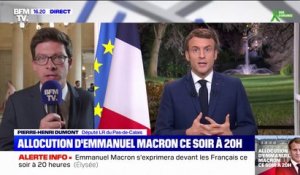 Pierre-Henri Dumont, député LR du Pas-de-Calais: "Il ne faut plus qu'Emmanuel Macron soit Jupiter mais qu'il soit dans le compromis"