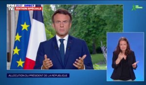 Emmanuel Macron: "Il faudra bâtir des compromis"