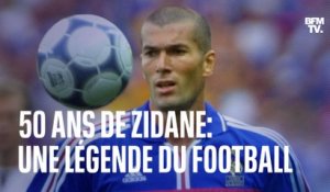 Zidane fête ses 50 ans: retour en images sur la carrière d’une légende du football