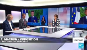 Emmanuel Macron : un impossible compromis avec l'opposition ?