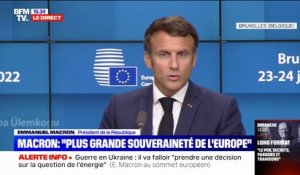 "Les promesses ont été tenues": Emmanuel Macron dresse le bilan de la présidence française de l'Union européenne