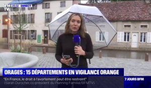 Vigilance orange: des premiers coups de tonnerre entendus en Bourgogne-Franche-Comté