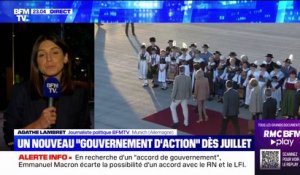 Élisabeth Borne maintenue à Matignon, "un nouveau gouvernement d'action" nommé début juillet: les dernières annonces d'Emmanuel Macron