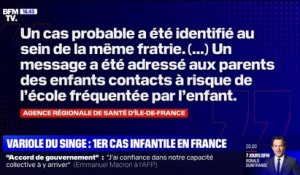Un premier cas de variole du singe infantile détecté en Île-de-France