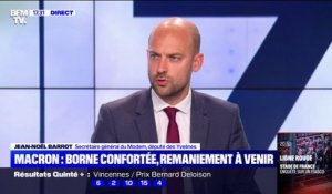 Jean-Noël Barrot (MoDem): les Français "ont choisi le projet présidentiel d'Emmanuel Macron"