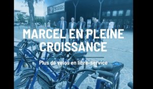 Le Marcel : Marcel : 9 nouvelles stations et des vélos plus performants