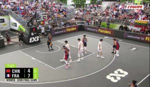 Le replay de France - Chine - Basket 3x3 (F) - Coupe du monde