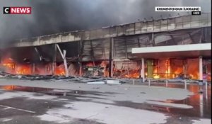 Un centre commercial ukrainien frappé par un missile russe