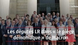 Les députés LR dans « le piège démoniaque » de Macron