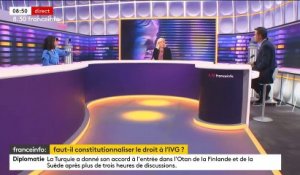 Inscription de l’IVG dans la Constitution : "C’est une diversion politique", assure Marine Le Pen