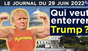 Trump et le Capitole : l’histoire médiatique cousue de fil blanc - JT du mercredi 29 juin 2022