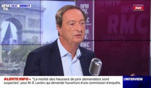 "La moitié des hausses de prix demandées sont suspectes" pour Michel-Édouard Leclerc, qui demande l'ouverture d'une commission d'enquête
