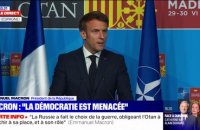 Ukraine: "Les alliés sont au rendez-vous de leurs responsabilités", affirme Emmanuel Macron