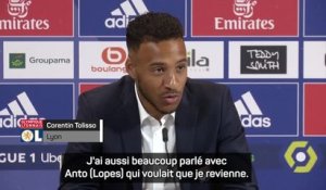 Lyon - Tolisso : "Le retour d'Alex (Lacazette) a joué un rôle"