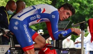 Tour de France 2022 - David Gaudu : "Je me suis fait peur une fois mais j'ai vite rétabli"