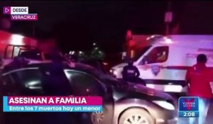 Sept membres d'une même famille ont été assassinés dans l'est du Mexique - Les corps de trois femmes et quatre hommes, dont un mineur, ont été retrouvés dans l'Etat du Veracruz - VIDEO