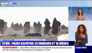 La France rapatrie 35 mineurs et 16 mères détenus dans des camps syriens