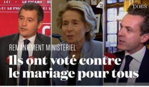 Ces ministres du nouveau gouvernement qui s’étaient opposés au mariage pour tous