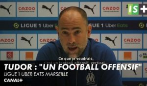 Tudor : "Je veux un football vertical et offensif" - Ligue 1 Uber Eats Marseille