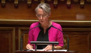 Elisabeth Borne: "Pour certains textes, le travail parlementaire pourra commencer au Sénat"