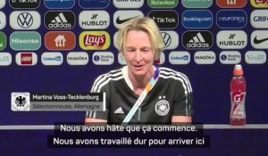 Euro 2022 (F) - Martina Voss-Tecklenburg : "Nous voulons être mises à l'épreuve"