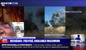 Incendie dans le Gard: les habitants de Bessèges qui avaient été évacués ont "réintégré leurs maisons", selon le maire