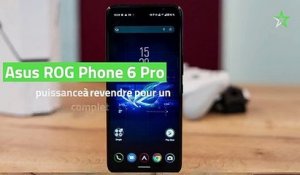 Test Asus ROG Phone 6 Pro : de la puissance à revendre pour un smartphone complet