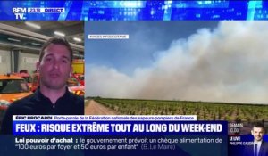 Pour le porte-parole de la Fédération des sapeurs-pompiers, il y a un "manque de culture de protection civile en France"