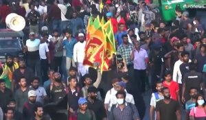 Le président du Sri Lanka en fuite, sa résidence prise d'assaut par des manifestants