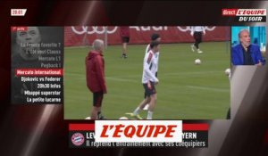 Lewandowski sera présent à l'entraînement du Bayern - Foot - ALL - Bayern Munich