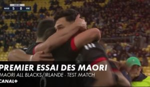 Premier essai pour les Maori - Test match - Maori All Blacks/Irlande