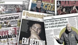 Erik Ten Hag impose déjà sa loi à Manchester United, l'Italie s'enflamme pour l'arrivée de Paulo Dybala à la Roma