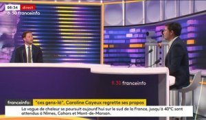 Propos de Caroline Cayeux : Clément Beaune rappelle  "sans aucune ambiguïté" la "ligne politique" du gouvernement, celle "de l'égalité" et "des droits" des homosexuels