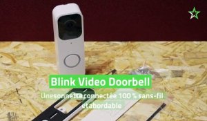 Test Blink Video Doorbell : une sonnette connectée 100 % sans-fil et abordable